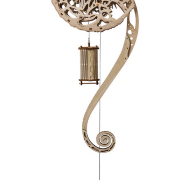 NEW & SEALED Moon Clock 3D Wooden Puzzle DIY Mechanical Timepiece - Picture 8 of 10